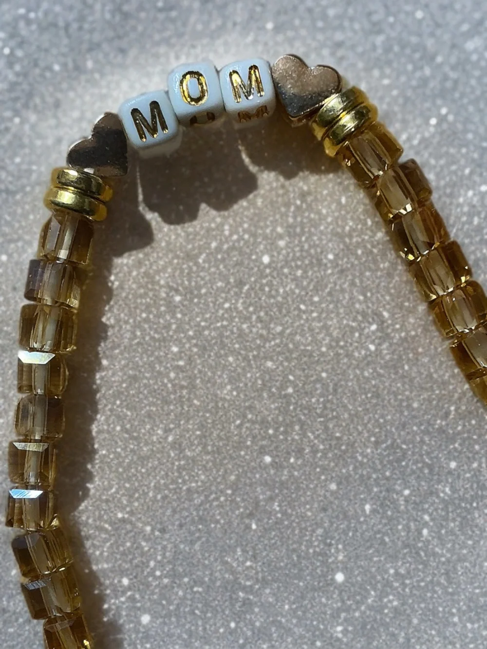 3 piece Goldendoodle Mom Beaded Bracelet Set